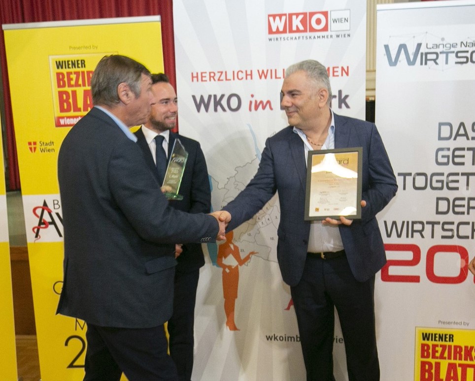 We won the Business Award!